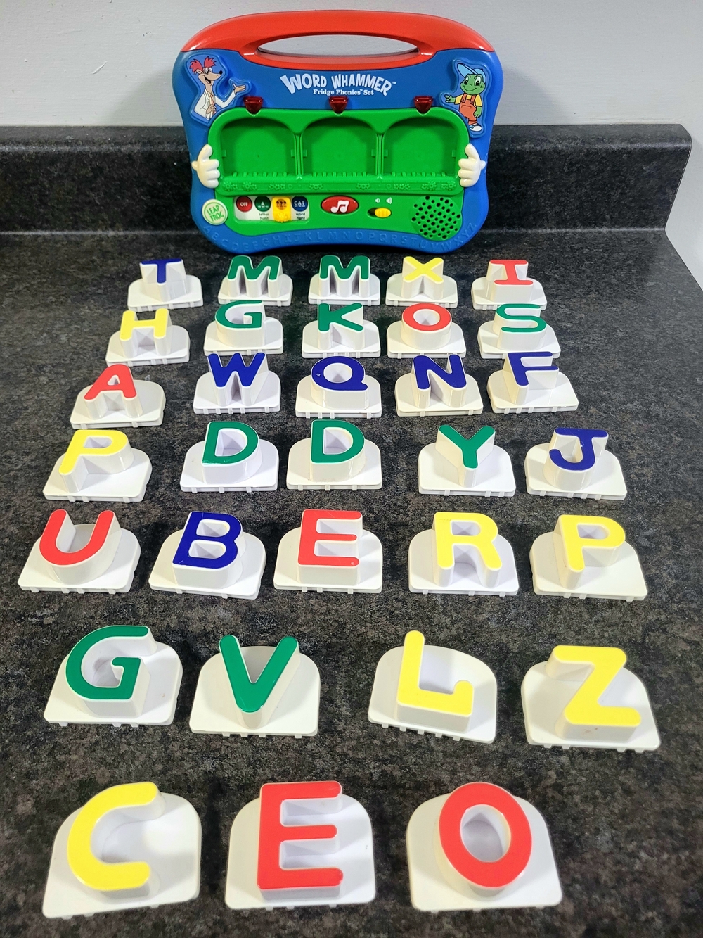 Leapfrog Word Whammer Fridge Magnetic Alphabet Interactive